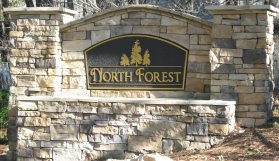 North Forest Neighborhood Sign